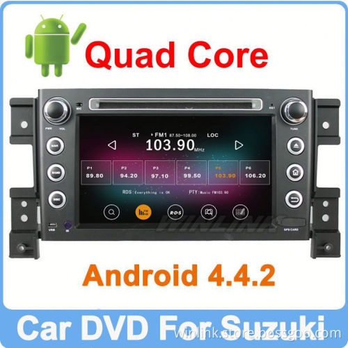 Ownice 7" radio gps dvd suzuki grand vitara Quad Core Pure Android 4.4.2 Support DVR TPMS Built-in Wifi